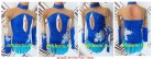 Suit for art gymnastics The article  4742 Sizes: Growth of 130 centimeters - www.artdemi.ru