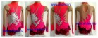 Suit for art gymnastics The article  004533 Sizes: Growth of 112-120 centimeters - www.artdemi.ru