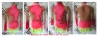 Suit for art gymnastics  The article № 3525 Growth of 110-118 Centimeters - www.artdemi.ru