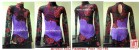 Suit for art gymnastics The article 4552 Sizes: Growth of 140-146 centimeters - www.artdemi.ru