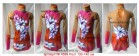 Suit for art gymnastics The article  4599 Sizes: Growth of 130-140 centimeters - www.artdemi.ru