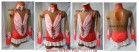 Suit for art gymnastics The article  4601 Sizes: Growth of 110-117 centimeters - www.artdemi.ru