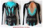 Suit for art gymnastics The article  5178 Sizes: Growth of 110-123 centimeters - www.artdemi.ru