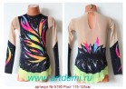 Suit for art gymnastics The article  5190 Sizes: Growth of 115-125 centimeters - www.artdemi.ru