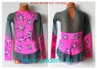 Suit for art gymnastics The article  5192 Sizes: Growth of 115-125 centimeters - www.artdemi.ru