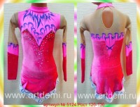 Dress (Suit) for figure ice skating The article № 5124 Sizes: Growth of 126-136 centimeters - www.artdemi.ru