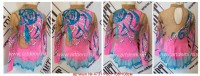 Suit for art gymnastics The article  4731 Sizes: Growth of 100-108 centimeters - www.artdemi.ru