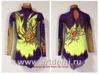Dress (Suit) for figure ice skating  The article № 5310 Sizes: Growth of 126-132 centimeters - www.artdemi.ru