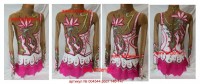 Suit for art gymnastics The article  004544 Sizes: growth of 140-147 centimeters  - www.artdemi.ru