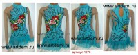 Suit for art gymnastics The art  001270 Sizes: Growth of 125-132 centimeters - www.artdemi.ru