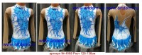 Suit for art gymnastics The article  4568 Sizes: Growth of 128-136 centimeters - www.artdemi.ru