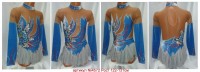 Suit for art gymnastics The article  4572 Sizes: Growth of 122-131 centimeters - www.artdemi.ru