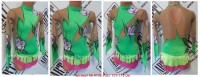 Suit for art gymnastics The article  4735 Sizes: Growth of 107-115 centimeters  - www.artdemi.ru