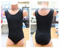 gymnastic leotard without sleeves  - www.artdemi.ru