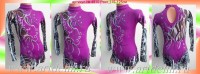 Suit for art gymnastics The article  4810 Sizes: Growth of 115-125 centimeters - www.artdemi.ru