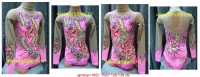 Suit for art gymnastics The article 4621 Sizes: Growth of 128-136 centimeters  - www.artdemi.ru
