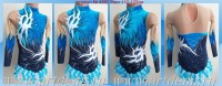 Suit for art gymnastics The article  4892 Sizes: Growth of 112-122 centimeters - www.artdemi.ru